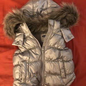 Toddler’s winter vest